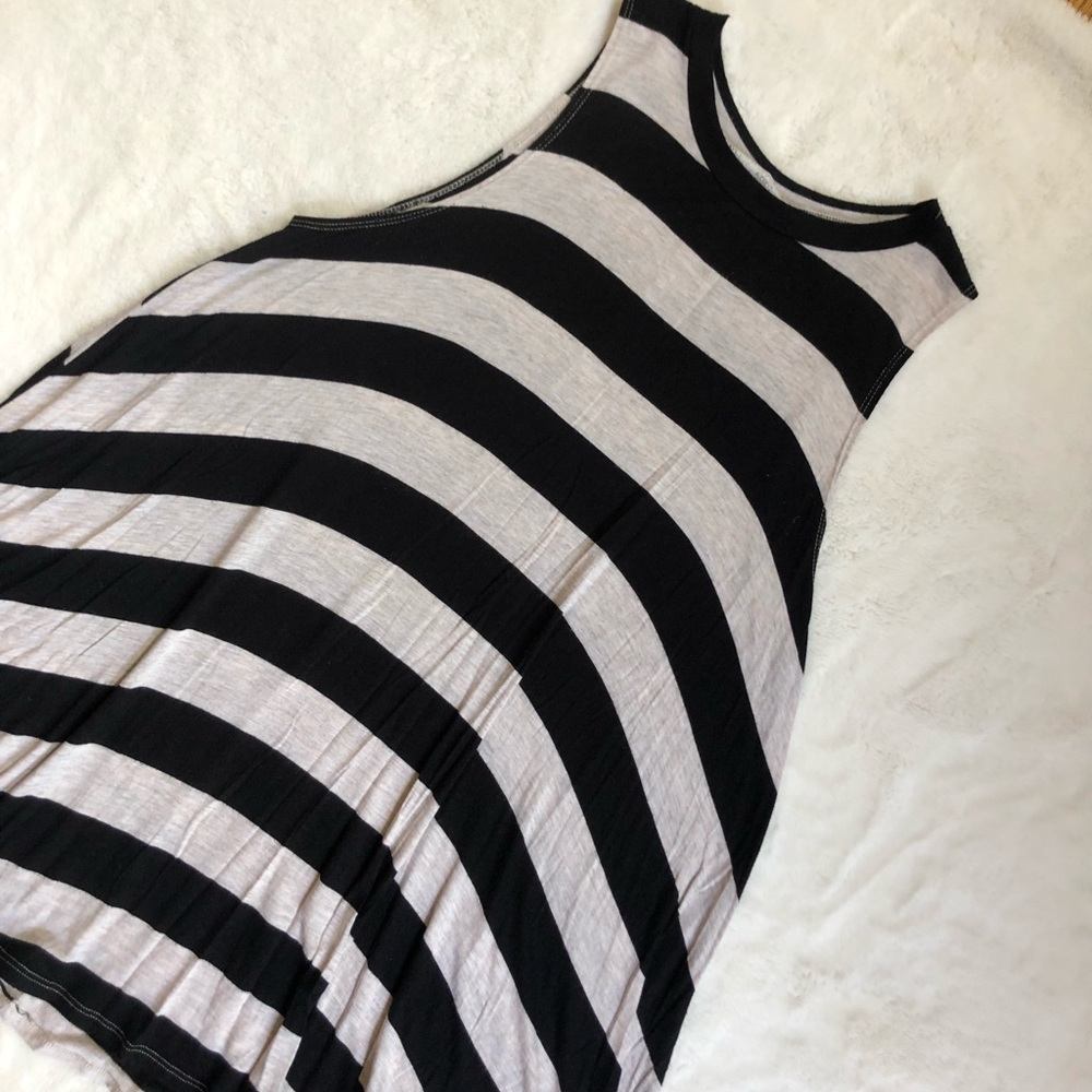 Audrey 3+1 Striped Trapeze Dress